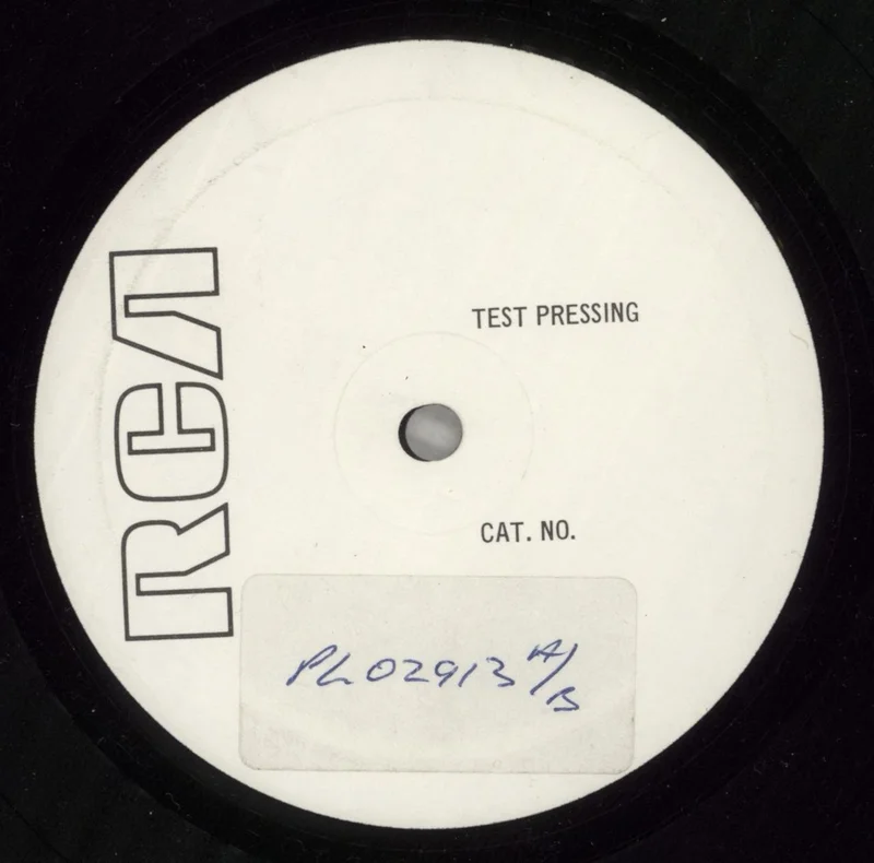 David Bowie Stage - Test Pressing + Picture Sleeve UK 2-LP vinyl set