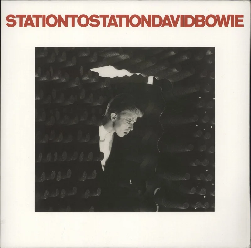 David Bowie Station To Station - Red Vinyl - 45th Anniversary UK Vinyl LP