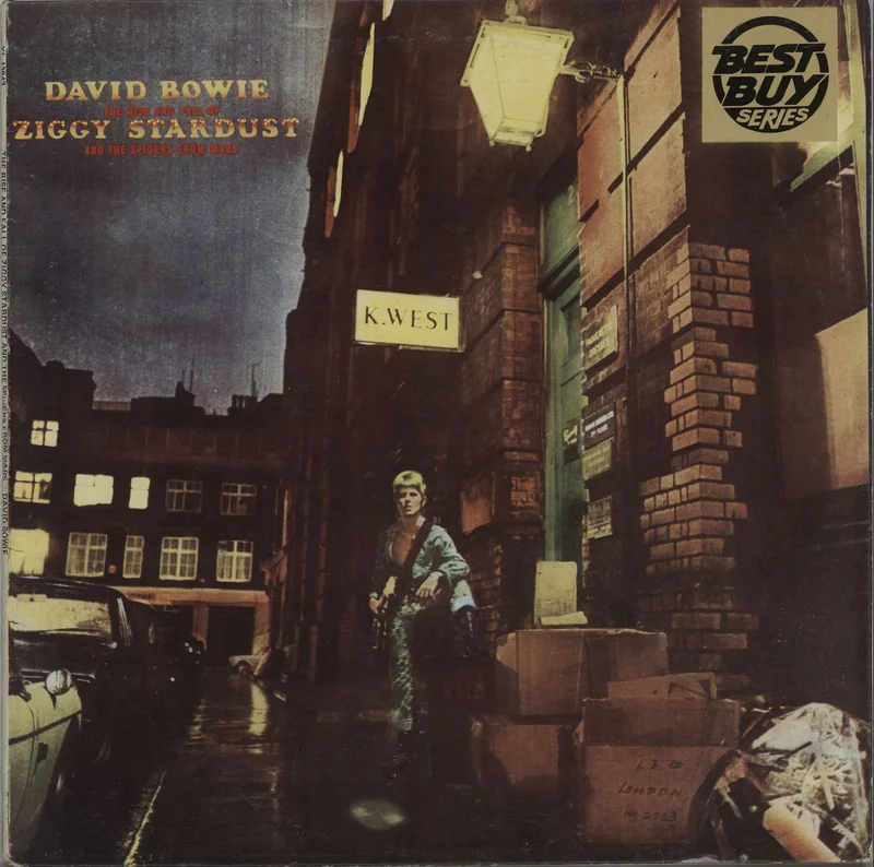 David Bowie The Rise And Fall Of Ziggy Stardust And The Spiders From Mars Italian Vinyl LP