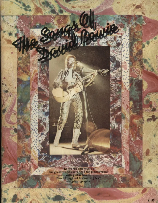 David Bowie The Songs Of David Bowie UK Book