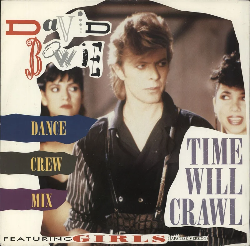 David Bowie Time Will Crawl - Dance Crew Mix - EX UK 12" vinyl