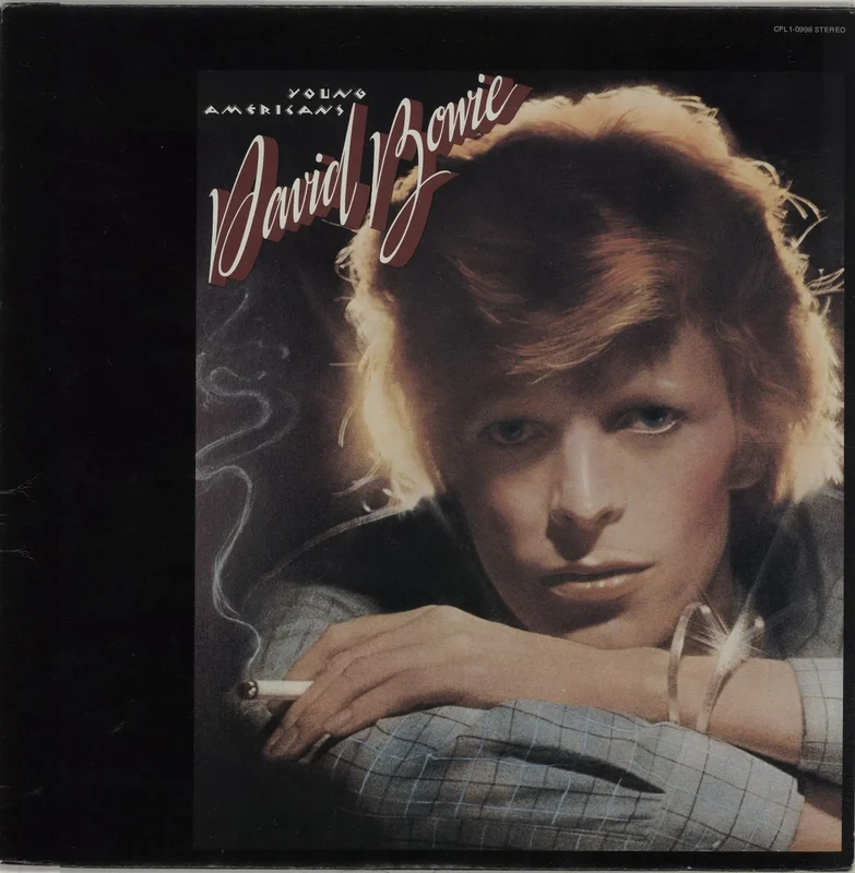 David Bowie Young Americans - tan label Canadian Vinyl LP