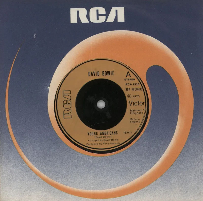 David Bowie Young Americans UK 7" vinyl