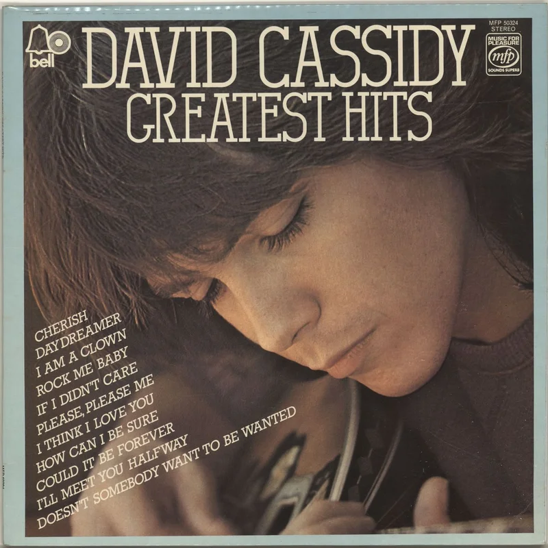 David Cassidy Greatest Hits UK Vinyl LP