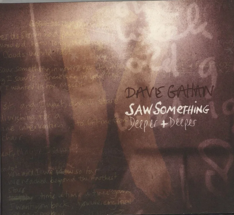 David Gahan Saw Something / Deeper + Deeper UK CD single