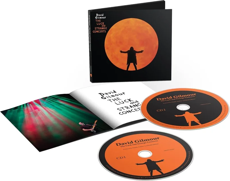 David Gilmour The Luck And Strange Concerts - Digisleeve + Booklet - Sealed UK 2-CD album set
