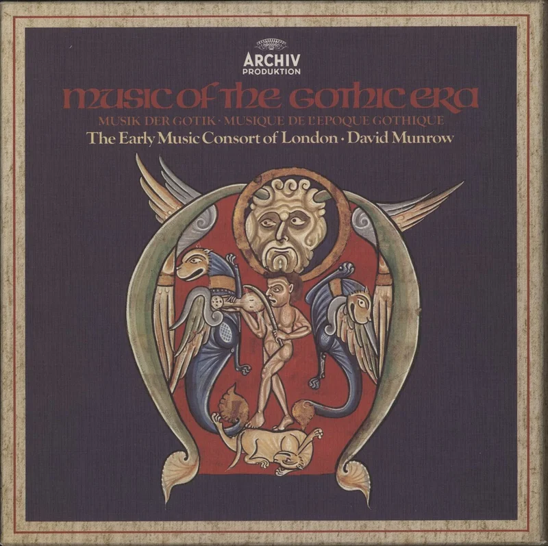 David Munrow Music Of The Gothic Era UK Vinyl box set