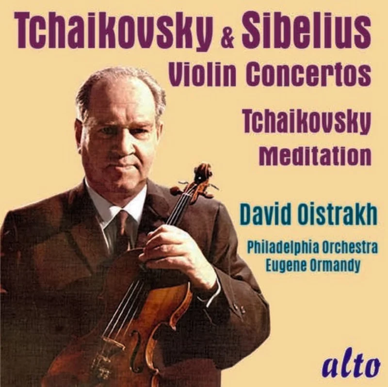 David Oistrakh / Philadelphia Orchestra - Tchaikovsky & Sibelius Violin Concertos Meditation from Souvenir d'un [CD]