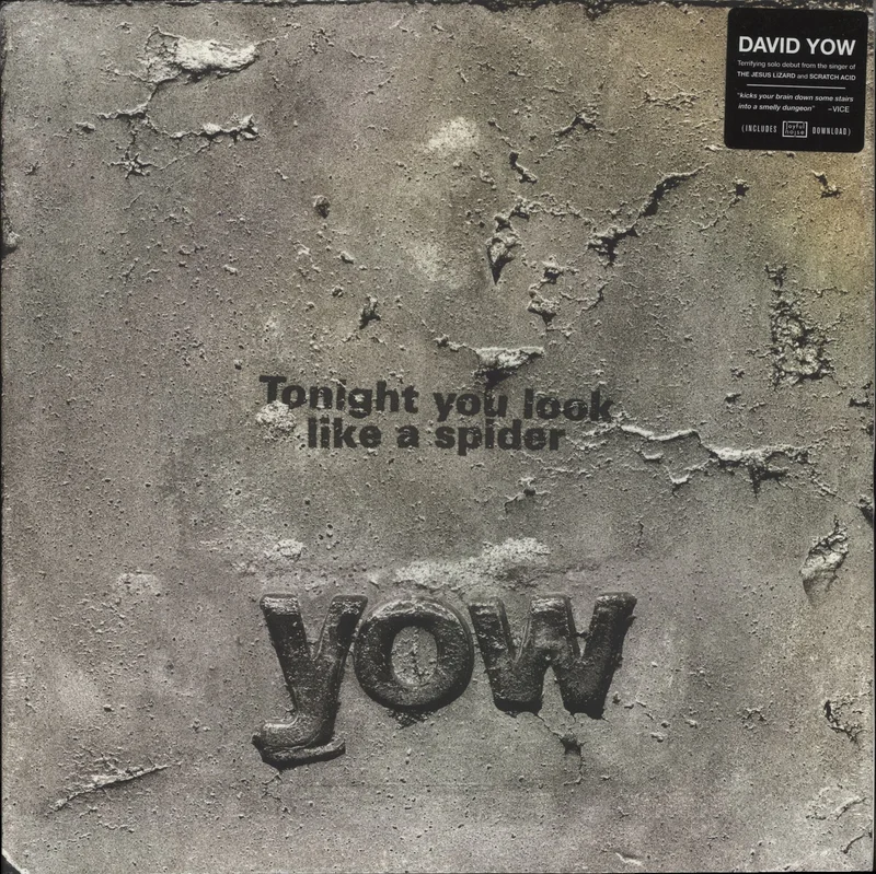 David Yow Tonight You Look Like A Spider - Sealed US Vinyl LP