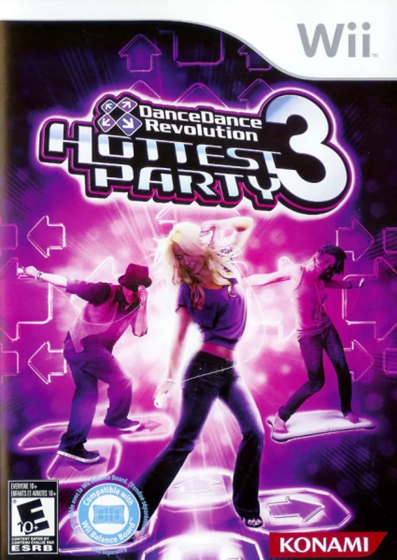 DDR: HOTTEST PARTY 3 (BUNDLE) - WII