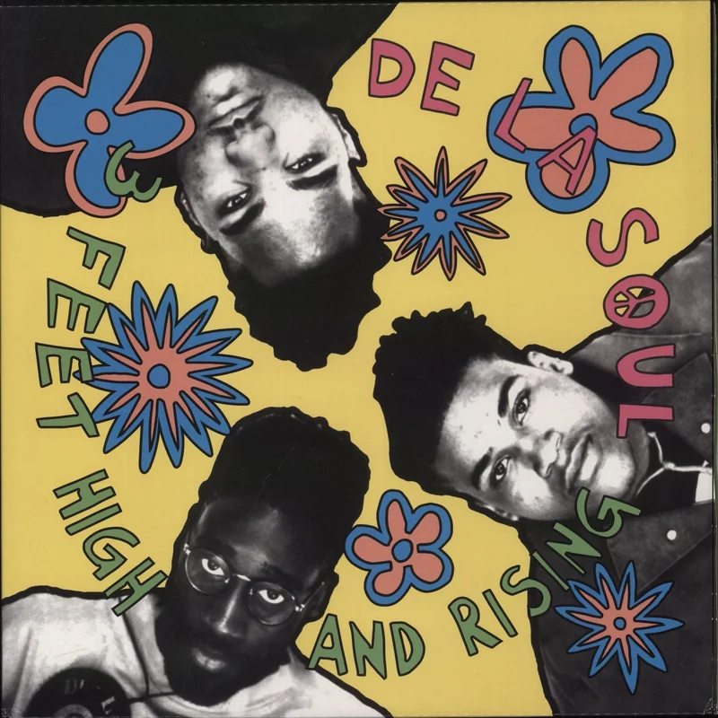 De La Soul 3 Feet High And Rising - Green Opaque + Comic Insert UK 2-LP vinyl set