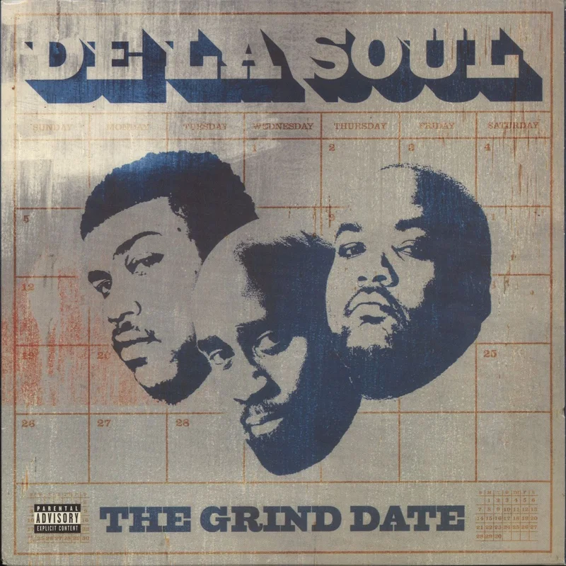 De La Soul The Grind Date - Silver, Blue & Yellow Splatter Vinyl UK 2-LP vinyl set