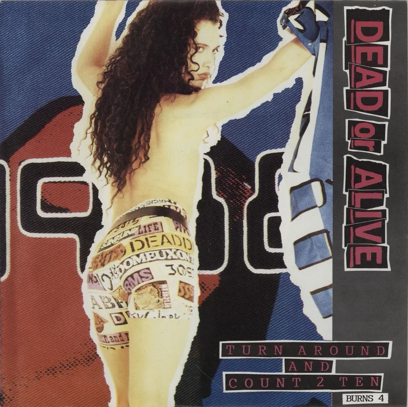 Dead Or Alive Turn Around And Count 2 Ten UK 7" vinyl