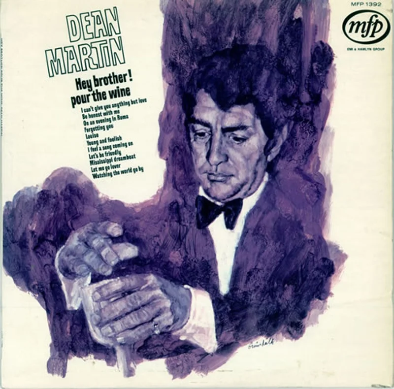 Dean Martin Hey Brother! Pour The Wine UK Vinyl LP