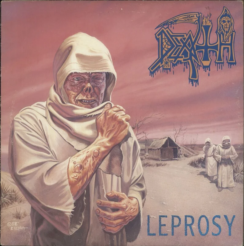 Death Leprosy - VG Sleeve UK Vinyl LP