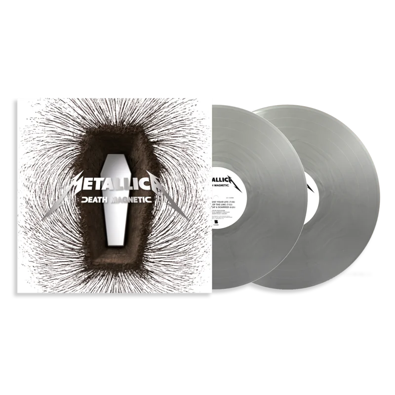 Death Magnetic: Limited Magnetic Silver Vinyl 2LP