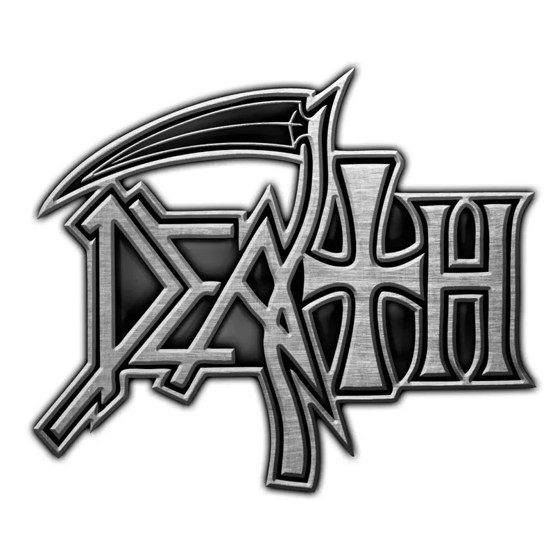 DEATH: official cast metal badge