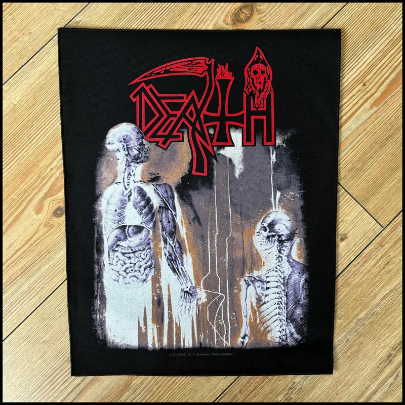 DEATH: official HUMAN large back patch