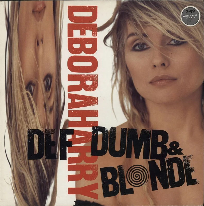 Debbie Harry Def, Dumb & Blonde - Price Stickered UK Vinyl LP