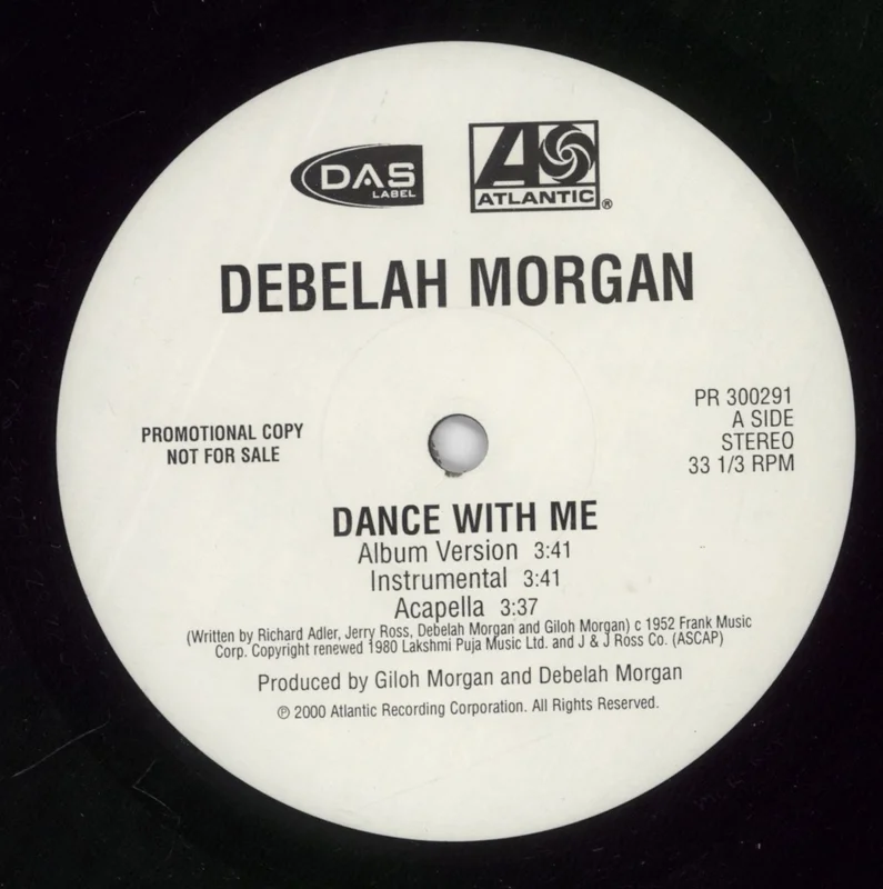 Debelah Morgan Dance With Me - Promo US Promo 12" vinyl