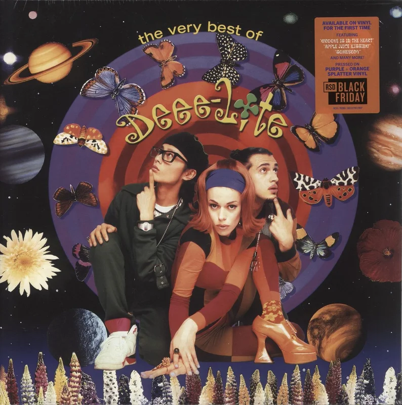 Deee-Lite The Very Best Of Deee-Lite - RSD - Purple Splatter & Orange Splatter Vinyl - Sealed UK 2-LP vinyl set
