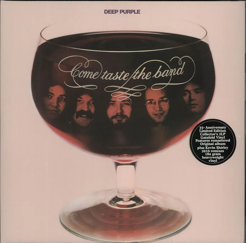 Deep Purple Come Taste The Band - 180gm - sealed + Hype Sticker UK 2-LP vinyl set