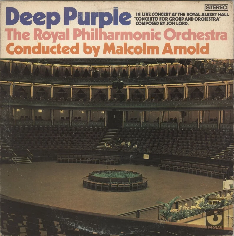 Deep Purple Concerto For Group And Orchestra Australian Vinyl LP