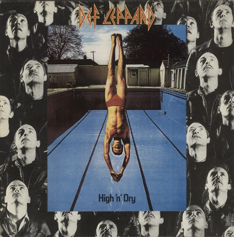 Def Leppard High 'N' Dry - 1st - EX UK Vinyl LP