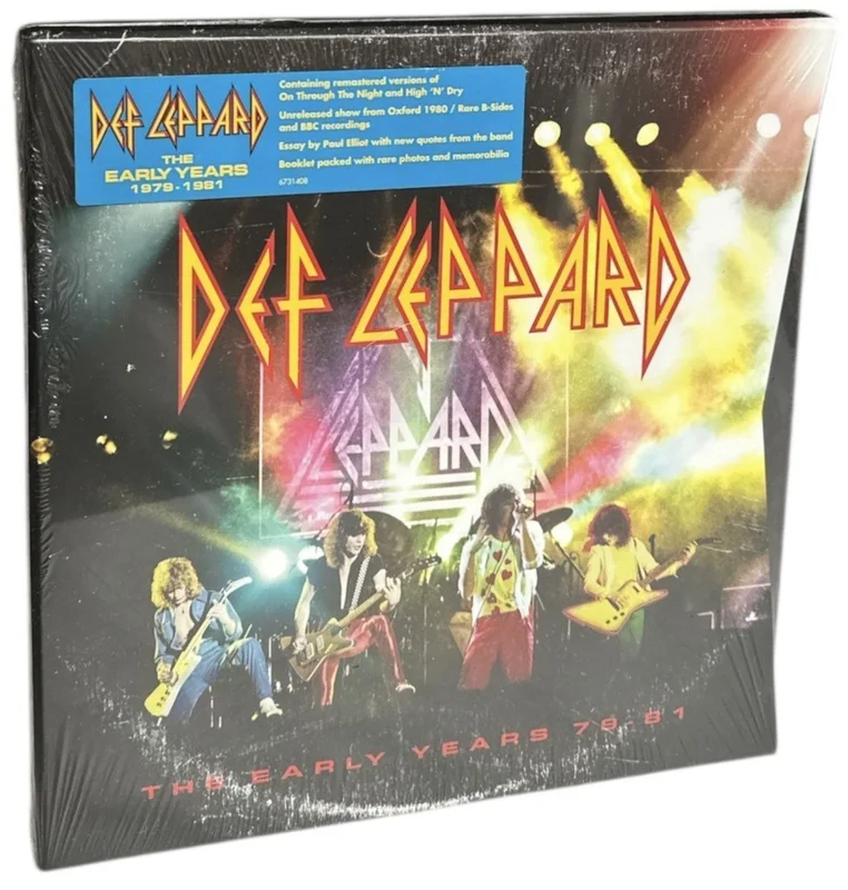 Def Leppard The Early Years 1979-1981  - Sealed UK Cd album box set