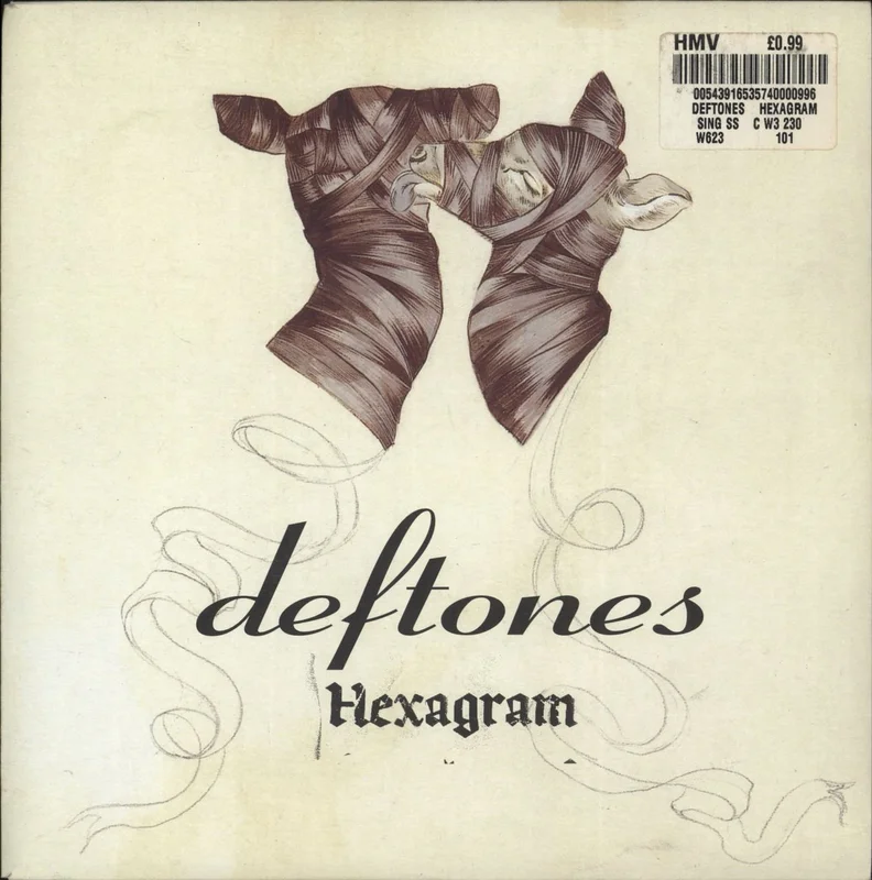 Deftones Hexagram UK 7" vinyl