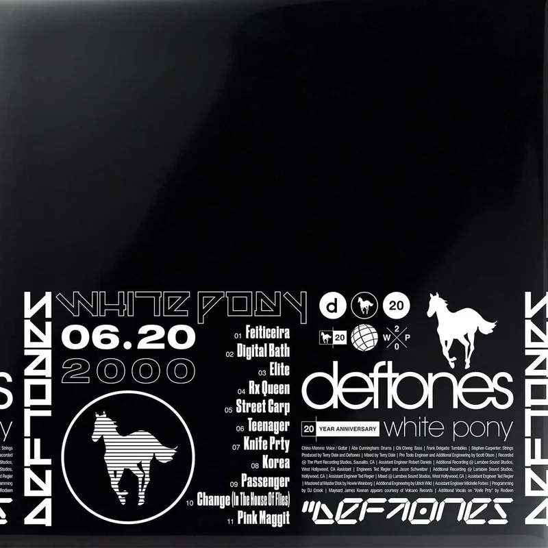 Deftones White Pony - 20th Anniversary US Vinyl box set