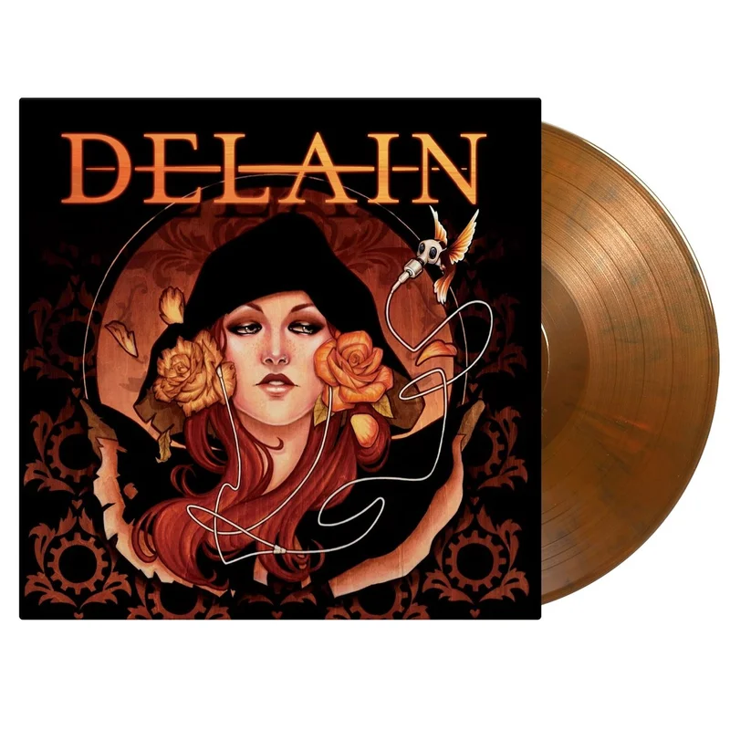 Delain We Are The Others - Orange & Black Marbled Vinyl - Numbered Edition 750 Only UK Vinyl LP
