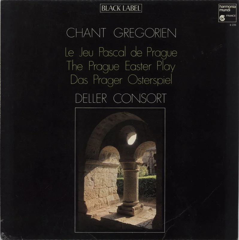 Deller Consort Chant Gregorien II - Le Jeu Pascal De Prague French Vinyl LP