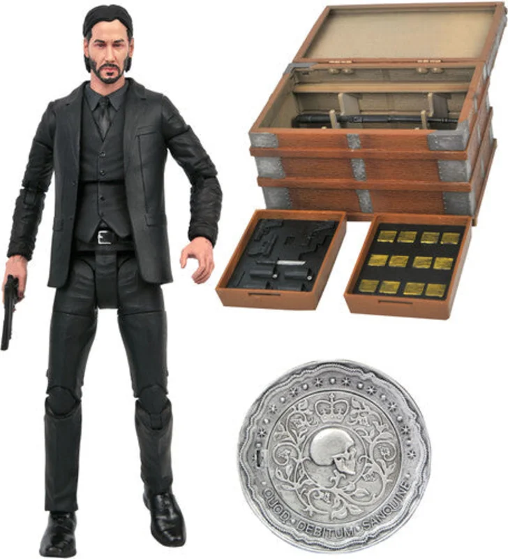 DELUXE ACTION FIGURE W/ ACCESSORIES - JOHN WICK