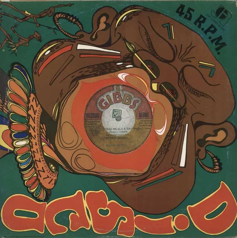 Dennis Brown Man Next Door Jamaican 12" vinyl