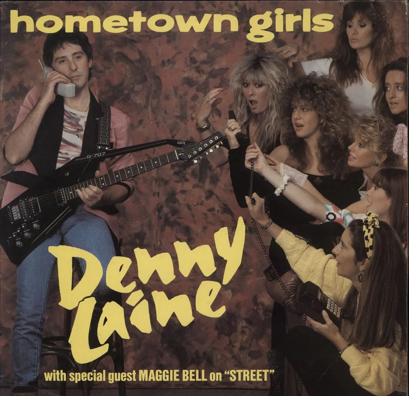 Denny Laine Hometown Girls UK Promo Vinyl LP