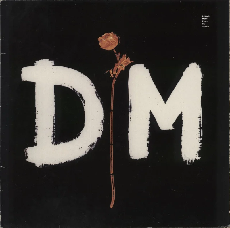 Depeche Mode Enjoy The Silence - Etched - EX German 12" vinyl