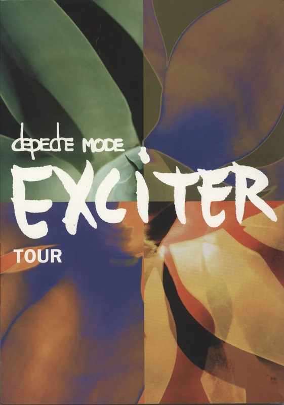 Depeche Mode Exciter Tour Programme UK Tour programme