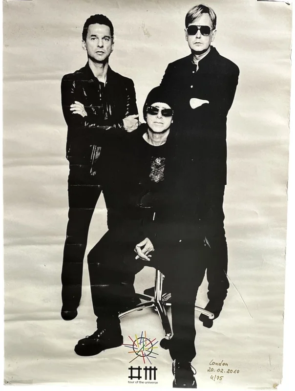 Depeche Mode Limited Print - Tour Of The Universe Poster - London 20.02.2010 UK Poster