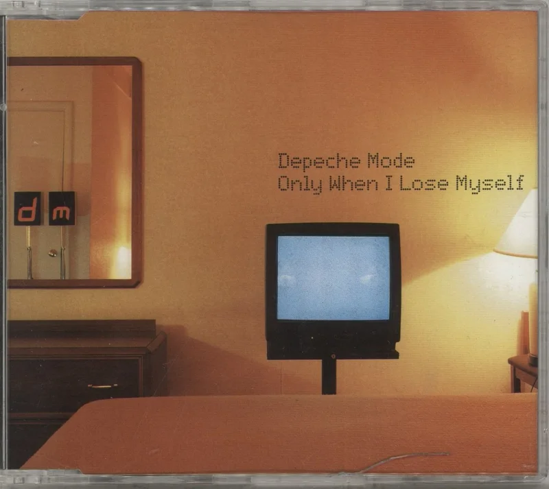 Depeche Mode Only When I Lose Myself + Promo Postcard UK Promo CD single