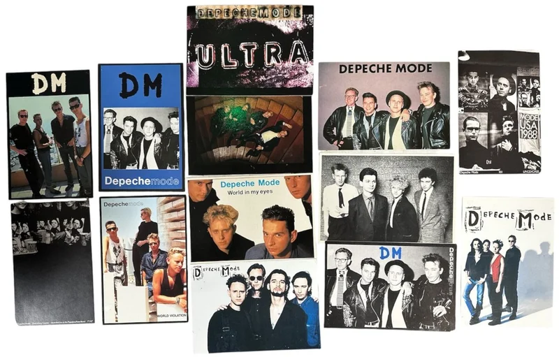 Depeche Mode Postcard Set UK Handbill