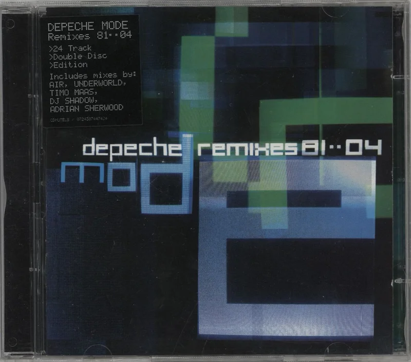 Depeche Mode Remixes 81-04 UK 2-CD album set