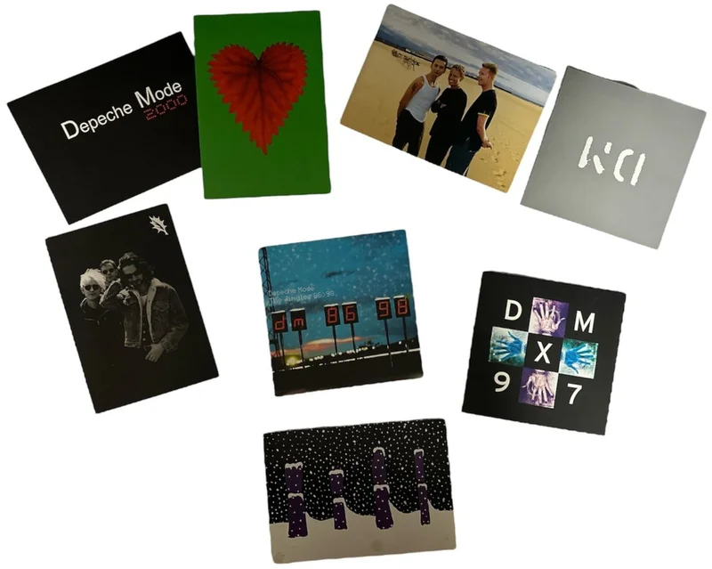 Depeche Mode Set of 8 Christmas Cards UK Memorabilia