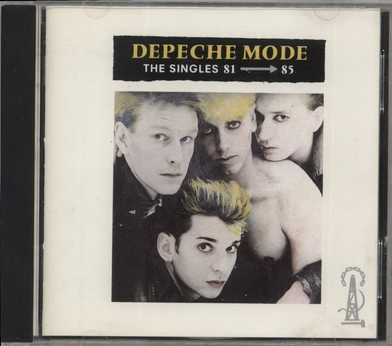Depeche Mode The Singles 81-85 French CD album