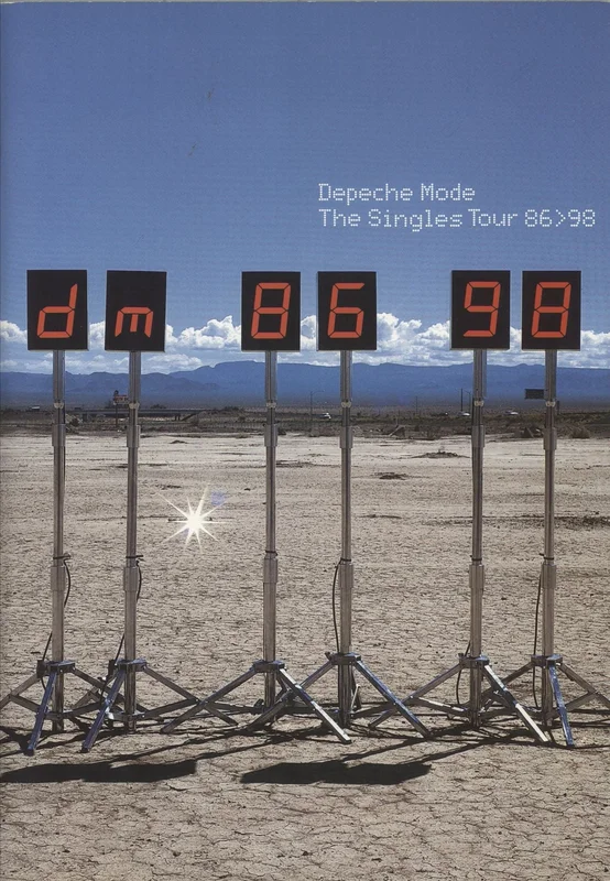 Depeche Mode The Singles Tour 86>98 UK Tour programme