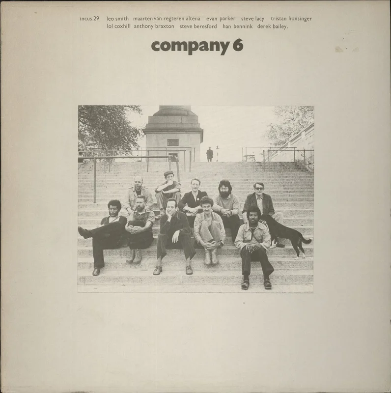 Derek Bailey Company 6 UK Vinyl LP