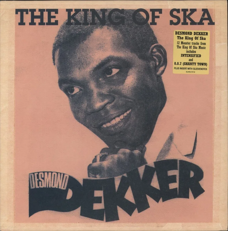 Desmond Dekker The King Of Ska - 180gm - Sticker UK Vinyl LP
