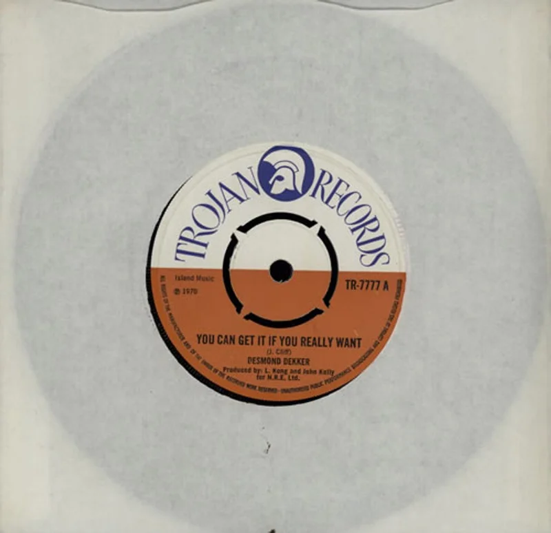 Desmond Dekker You Can Get It If You Really Want - 4pr UK 7" vinyl