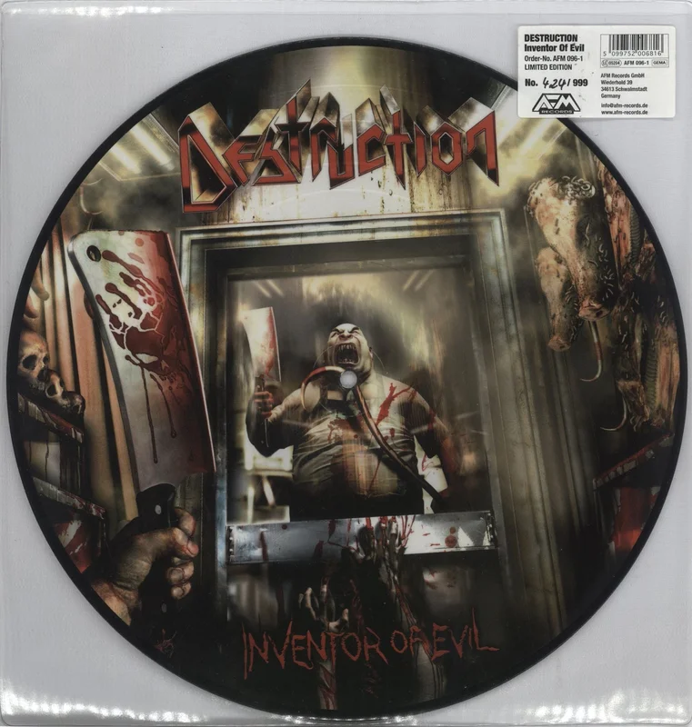 Destruction Inventor Of Evil German Picture disc LP