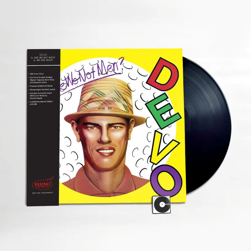 Devo - "Q: Are We Not Men? A: We Are Devo!" Rhino High Fidelity Indie Exclusive